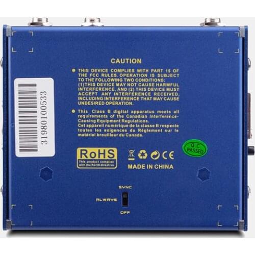 JOYO CAB BOX Multi Effect Pedal Support IR Loading AMP Pedal Effect 4 Tube Power AMP Simulations Cabinet Modeling Pedal