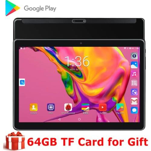 10.1 inch sim card phone call tablet pc wifi GPS Android 9.0 Google play Dual camera 1280*800 IPS 10 inch Kids Tablet + Gift