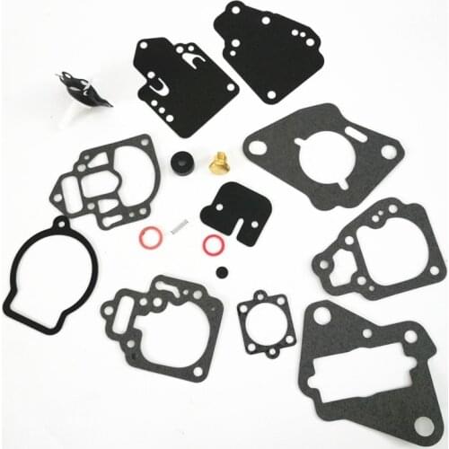 1395-9761-1 Carburetor Gasket and Diaphragm Kit Fit for Mercury Many 6 8 9.9 10 15,20 & 25 HP Replace 1395-9761 1