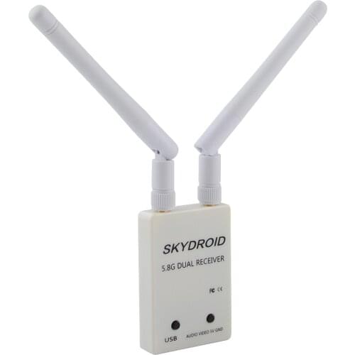 Skydroid 5.8Ghz 150CH True Diversity UVC OTG Smartphone FPV Receiver for Android Tablet PC Monitor VR Headset FPV System RC Dron