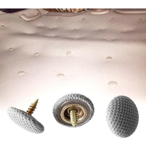 Interior Ceiling Cloth Fixing Screw Cap Roof Repair Buckle For Cars, Trucks, Motorcycles, Buses, Trains, Airplanes, Caravans