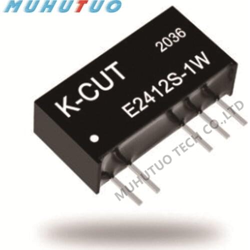 1PCS E2412S-1W E2412S-1WR2 constant voltage input 24V to ±12V dual output 3000V isolated power module