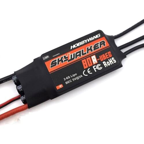 1pcs Skywalker 80A ESC speed Controler With UBEC For RC Quadcopter Aircraft RC Helicopter