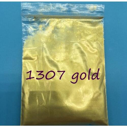 500g bag High Quality Pearl Powder 1307 gold Color Mica powder Pigment Glitter Pearlescent Powder For DIY Decoration
