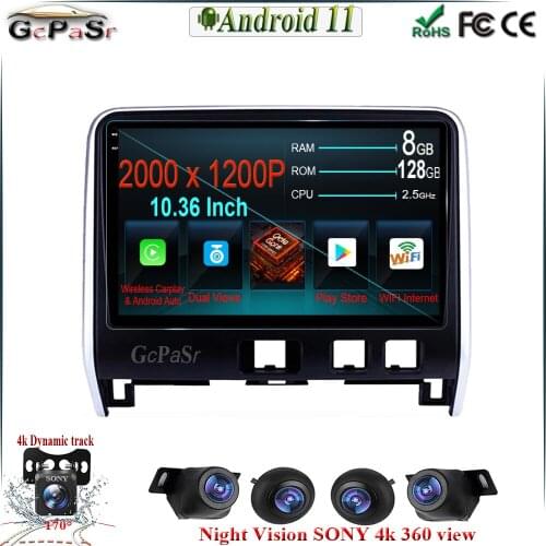 6G+128G Android 11 Car Radio Player for Nissan Serena 2016 2017 Video Bluetooth Nevigation Carplay GPS BT WIFI 1080P IPS Screen