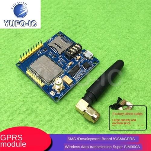 Free Ship 2pcs GPRS Module GSM Module A6 \SMS \Voice \Development Board A6 GPRS Module