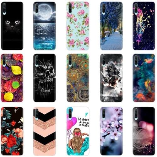 6.3" for HONOR 30i Case Soft TPU Silicone Phone Cover for Huawei Honor 30i Case LRA-LX1 Russia Honor30i 30 I Back Cover Shell