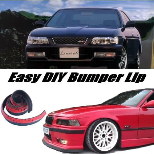 NOVOVISU Bumper Lip Deflector Lips For Nissan Laurel C35 Front Spoiler Skirt For Car Tuning View / Body Kit / Strip