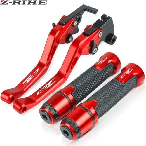 For Honda CRF 1000L CRF1000L AFRICA TWIN 2015-2019 2018 Motorcycle Adjustable Folding Brake Clutch Levers Handlebar Hand Grips