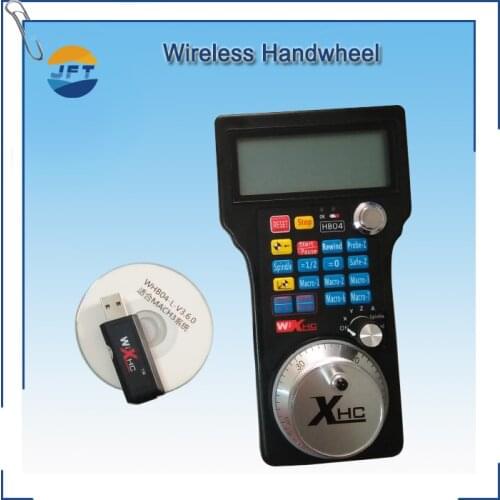 FGHGF Wireless Mach3 MPG Pendant lathe for CNC Mac.Mach 3 4 axis HandWheel Machine with jft cnc