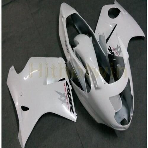 Custom for CBR1100XX 1997 1998 1999 2000 2001 2002 2003 CBR 1100XX ABS motorcycle Fairing+Botls+Injection mold white