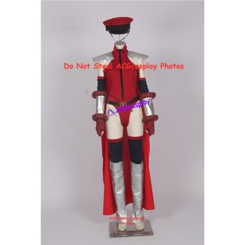 Bison Cammy cosplay costume include cape and cap acgcosplay costume