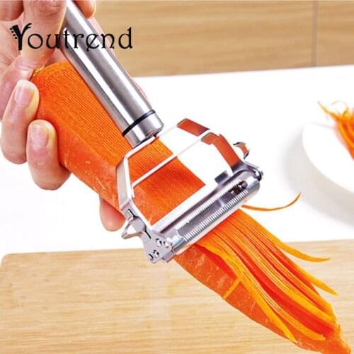 Multifunction Stainless Steel Julienne Cutter Vegetable Peeler Sclier Potato Carrot Grater Kitchen Accessories Cooking Tools