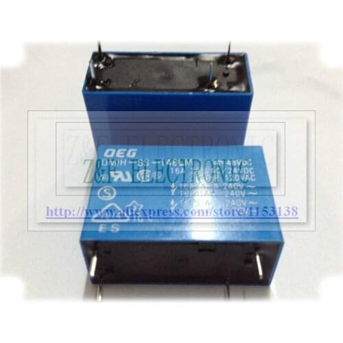 OEG relay OMIH-SS-148LM 48VDC OM1H-SS-148LM OMIH-SS-148LM-48VDC new original 10PCS/LOST 16A