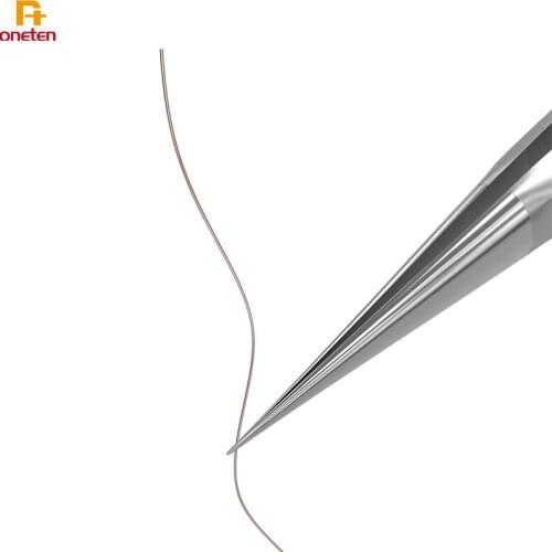 Qianli Mega-idea Tweezer Non-Magnetic Dtainless Dteel Wear-Resistant Mobile Phone Fingerprint Fly line Maintenance Hard Tweezers