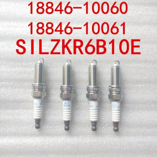 Suitable for Kia forte rio 1.6 displacement spark plug K2 k3 RIO Spark plug 1884610061 1884610060 KIA RIO 1.6L SILZKR6B10E