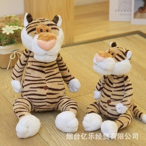 Popular new high quality Year of the Tiger mascot doll plush toy zodiac doll tiger soft Soothing doll christmaseUpscale gift