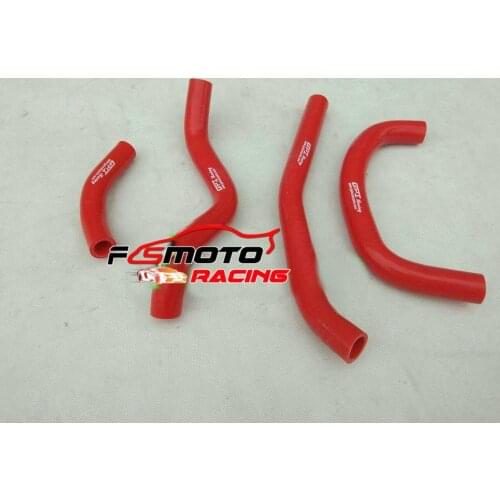 Silicone Radiator Hose For Honda CRF250R CRF250 CRF 250 R 2018 2019 2020 4-Stroke 18 19 20 4PCS RED BLUE