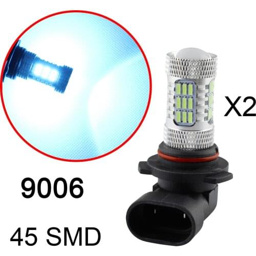 Ice Blue Color Style Accessories Fit For Fog Driving Light Foglight 9006 9012 9006HP 9006XS DRL Fog Day Bulbs Trim Parts