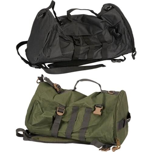 Fishing Tackle Bag Multi-Purpose Fishing Rod Bag Oxford Cloth Folding Lure Fishing Bag Outdoor Fishing Accessories
