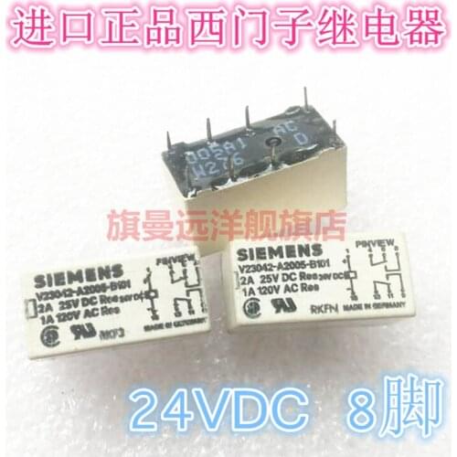 V23042-A2005-B101 24VDC 8-pin 24V