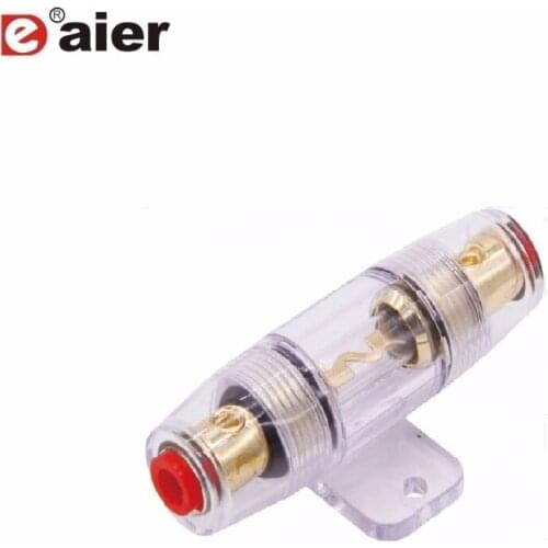 4PCS AGU Waterproof Fuse Holder Heavy Duty Inline Fuse Box Fits Automotive 5MM 10A 250VAC 10x38MM
