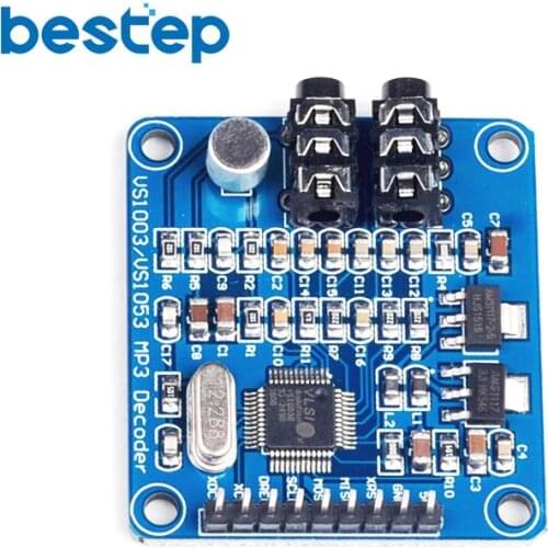 VS1003 VS1003B MP3 Module Decoding Containing Microphones Microcontroller Development Board Accessories