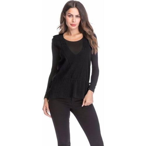 YYFS 2019 New Casual Brand WaistCoat colete Feminino Women vest Fashion Wardrobe Slim cotton vest Female Sleeveless Waistcoat