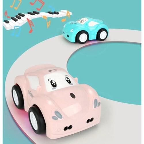 2021 New LED Light-Up Cartoon Cars Gesture Sensor Hand Control Induction Following