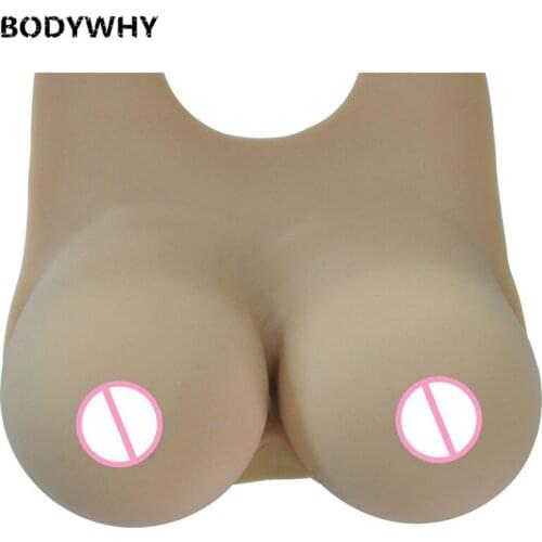 4100g Artifical Silicone Breast Forms Fake Boobs False Breast For Transgender Transgender Enhancer Drag Queen Shemale