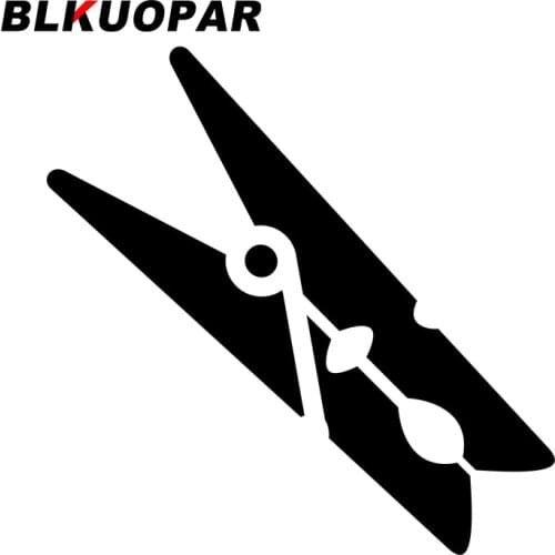 BLKUOPAR for Clothespin Car Stickers Waterproof Fashionable Decals Vinyl Scratch-Proof Motorcycle Vehicle Decor Car Goods