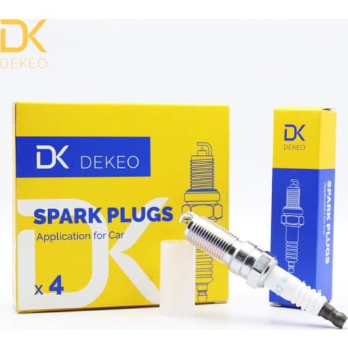 DEKEO For FORD FUSION C-MAX HYBRID LINCOLN MKZ MERCURY MILAN MAZDA 6 SPEED 3 TRUCK Spark Plug Iridium AYFS32YR SP530 4PCS