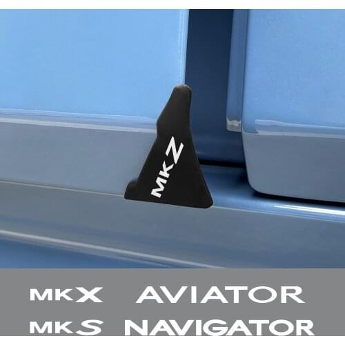 For Lincoln MKZ AVIATOR MKX MKS NAVIGATOR MKC CONTINENTAL MKT 2Pcs Car Door Corner Cover Collision Guard Protective Accessories