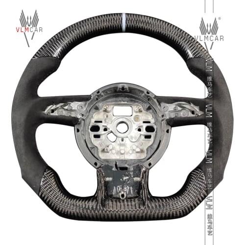Private Custom Carbon Fiber Steering Wheel/Trims for Audii A1/A6/A7