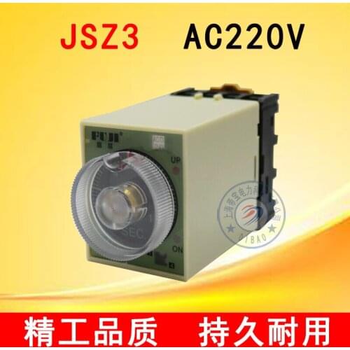 JSZ3 power on time delay relay 5S/60S/5Min/30Min Time relay A-A A-B A-C