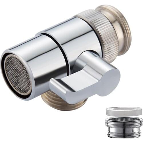 Hot and cold faucet faucet diverter Net mouth diverter valve Bidet accessories diverter valve bathroom