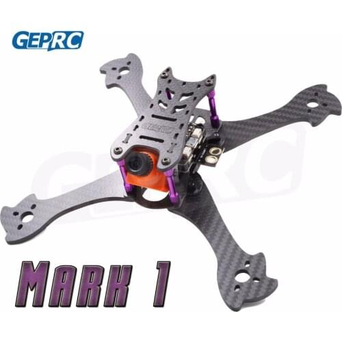 Ormino FPV Racing machine Quadcopter Frame Kit GEPRC Mark1 for 3S/4S Lipo Battery 5 Inch 5051 5042 Propeller F3/F4/Naze32/CC3D