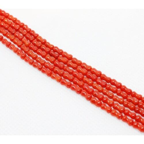 3*6mm Hot Fashion Coral Bone-shaped Loose Beads High Quality Natural Sea Bamboo Necklace Bracelet DIY for Jewelry Finding Making