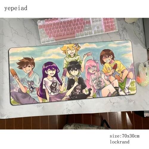 OMORI pad mouse Adorable computer gamer mouse pad 900x400mm padmouse big Cartoon mousepad ergonomic gadget office desk mats