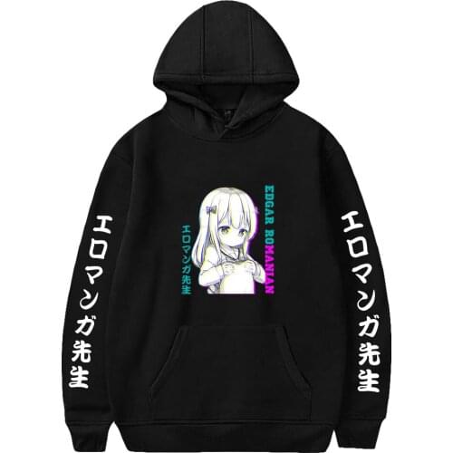 Izumi Sagiri Eromanga Sensei Print Autumn Winter Holiday Men/Women Hooded Sweet Streetwear Casual style the hoodies