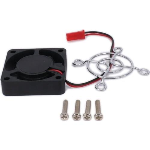 Motor Cooling Heatsink Heat Sink Single Cooling Fan Only 40*40mm JST Plug For 1/8 RC Car/Boat Motor Or ESC HSP HPI Wltoys Himoto