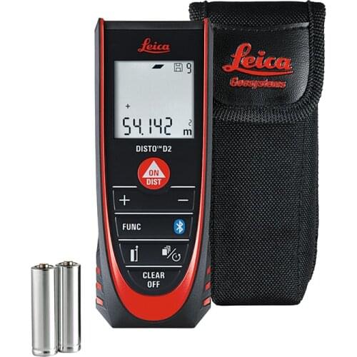D2 handheld laser rangefinder 100 meters infrared electronic ruler room measuring instrument Leica measuring instrument
