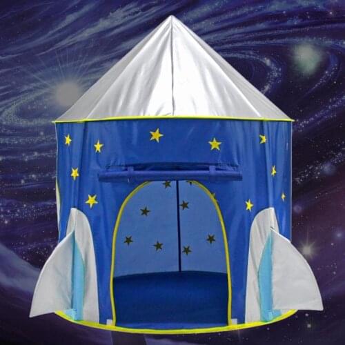Folding Playhouse for Kids - Toddler Spacecraft Play Tent, Promotes Healthy Fitness and Muscle Development