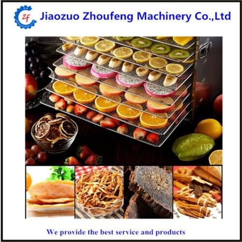 Fruit drying machine home use stainless steel professional food dehydrator 10 trays ZF