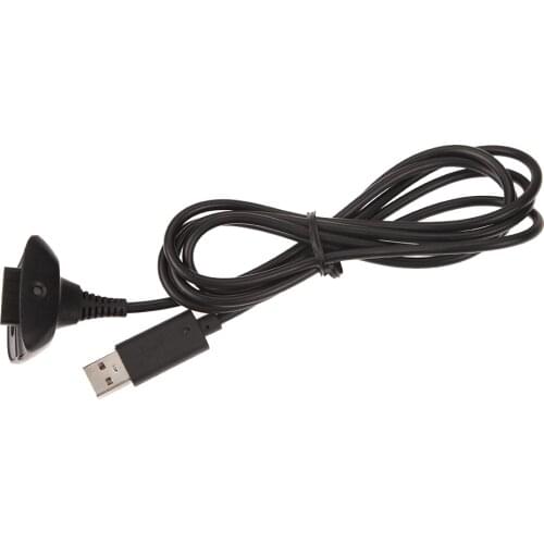 1.5m USB Game Controller Charging Cable Wireless Controller Gamepad Joystick Power Supply Charger Cable For Xbox 360