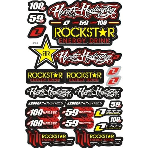 Atv pedal Dirt Pit Bike motorcycle off-road vehicle stickers refires 3m waterproof sunscreen applique Motocross decal