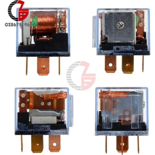 Waterproof Automotive Relay 12V 100A 5Pin SPDT Car Control Device Car Relays DC 24V 48V High Capacity 100A Switching Capability