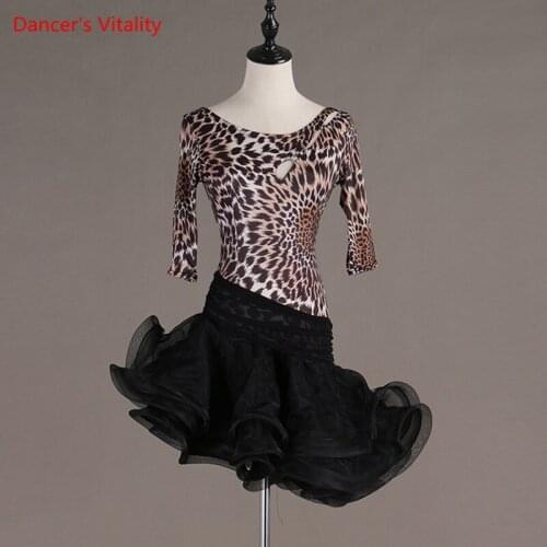 Womens High-Quality Latin Clothing For Dancing For Adults Professional Latin Competition Dress Custom-Made