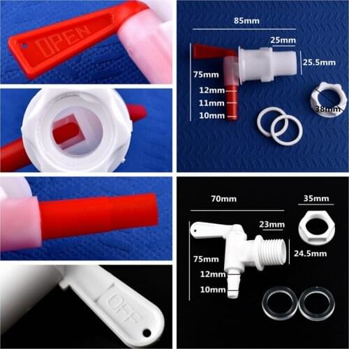 1~20 PCS Water Tank Valves Irrigation System Drainage Tube Faucet Fish Tank Connector Fittings Outlet Of Water Storage Tank