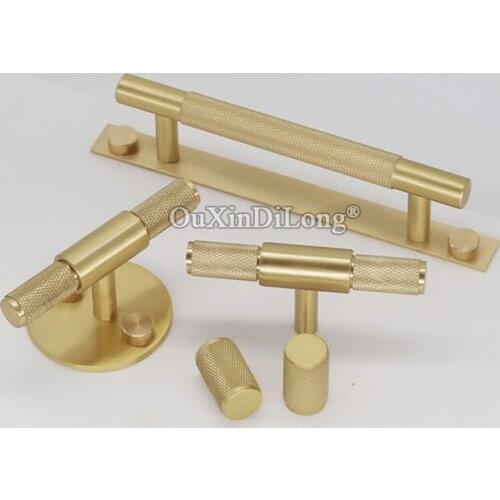 High Quality 2PCS European Pure Brass Kitchen Cabinet Pulls Cupboard Wardrobe Drawer Wine Cabinet Pulls Handles and Knobs